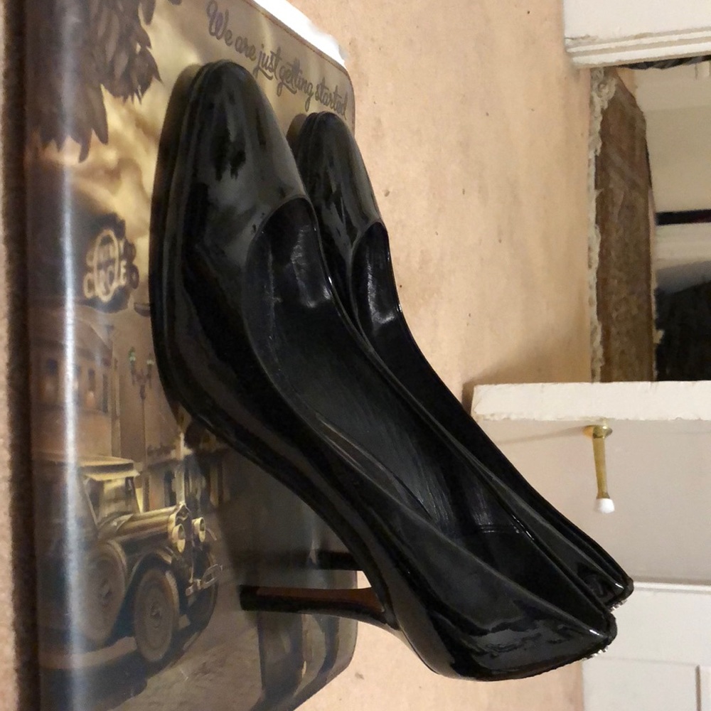 Coach black heels